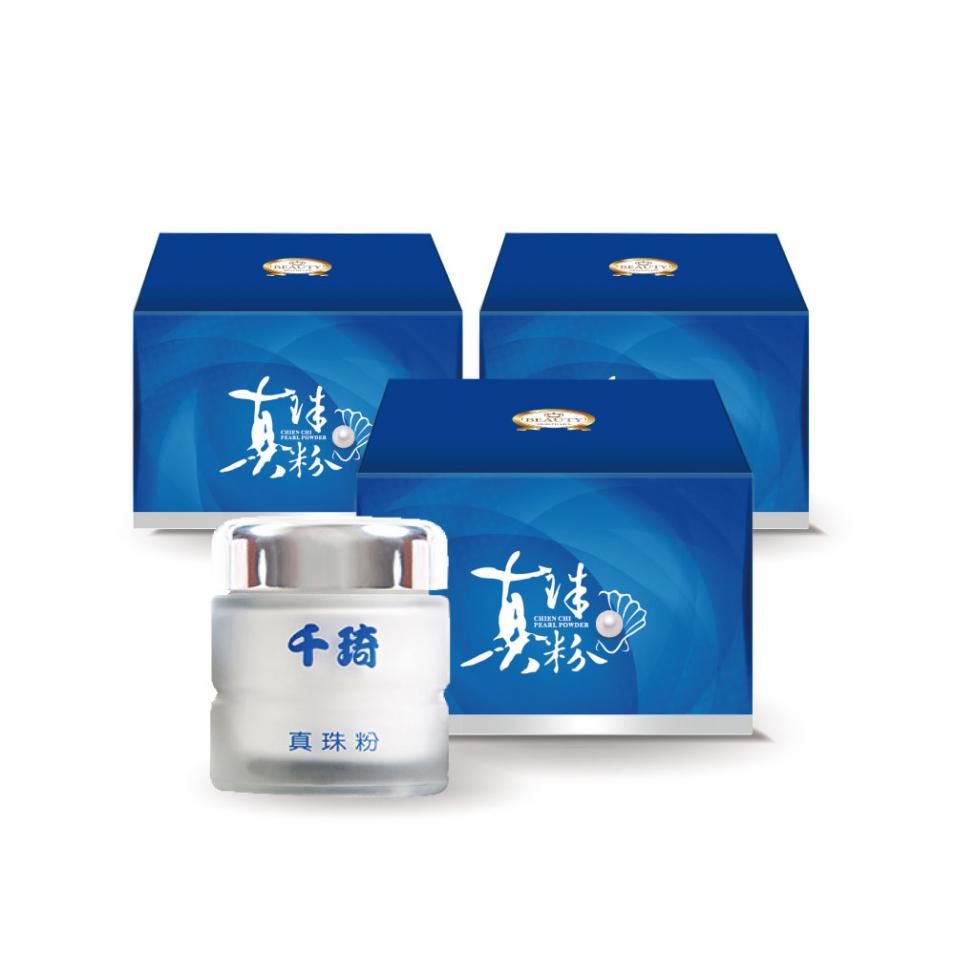 100% Qianqi Pearl Powder (Can/60g)X3_VOGUE Report (Pure Pearl Powder)